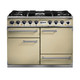 Falcon F1092DXDFCR/CM Deluxe 1092 Dual Fuel Range Cooker - Cream & Chrome Product Image