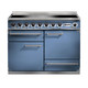 Falcon F900DXEICA/N-EU Deluxe 900 Induction Range Cooker - China Blue & Nickel Product Image
