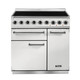 Falcon F900DXEIWH/N-EU Deluxe 900 Induction Range Cooker - White & Nickel Product Image