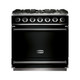 Falcon F900SDFBL/CM S 900 Dual Fuel Range Cooker - Black & Chrome Product Image
