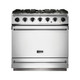 Falcon F900SDFWH/NM S 900 Dual Fuel Range Cooker - White & Nickel Product Image
