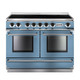 Falcon FCON1092EICA/N-EU Contintental 1092 Induction Range Cooker - China Blue & Nickel Product Imag