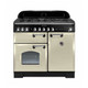 Rangemaster CDL100DFFCR/C Classic Deluxe 100 Dual Fuel Range Cooker - Cream Product Image