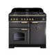 Rangemaster CDL100DFFSL/B Classic Deluxe 100 Dual Fuel Range Cooker - Slate Product Image