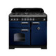 Rangemaster CDL100DFFRB/C Classic Deluxe 100 Dual Fuel Range Cooker - Regal Blue Product Image