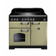 Rangemaster CDL100EIOG/C Classic Deluxe 100 Induction Range Cooker - Olive Green Product Image