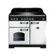 Rangemaster CDL100EIWH/C Classic Deluxe 100 Induction Range Cooker - White Product Image