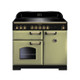 Rangemaster CDL100EIOG/B Classic Deluxe 100 Induction Range Cooker - Olive Green Product Image