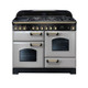 Rangemaster CDL110DFFRP/B Classic Deluxe 110 Dual Fuel Range Cooker - Royal Pearl Product Image