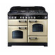 Rangemaster CDL110DFFCR/C Classic Deluxe 110 Dual Fuel Range Cooker - Cream Product Image