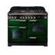 Rangemaster CDL110DFFRG/B Classic Deluxe 110 Dual Fuel Range Cooker - Racing Green Product Image