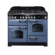 Rangemaster CDL110DFFSB/C Classic Deluxe 110 Dual Fuel Range Cooker - Stone Blue Product Image