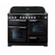 Rangemaster CDL110ECBL/C Classic Deluxe 110 Ceramic Range Cooker - Black Product Image