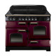 Rangemaster CDL110ECCY/B Classic Deluxe 110 Ceramic Range Cooker - Cranberry Product Image