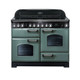 Rangemaster CDL110ECMG/C Classic Deluxe 110 Ceramic Range Cooker - Mineral Green Product Image