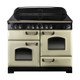 Rangemaster CDL110ECCR/B Classic Deluxe 110 Ceramic Range Cooker - Cream Product Image