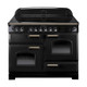 Rangemaster CDL110ECBL/B Classic Deluxe 110 Ceramic Range Cooker - Black Product Image