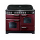 Rangemaster CDL110ECCY/C Classic Deluxe 110 Ceramic Range Cooker - Cranberry Product Image