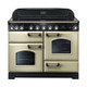 Rangemaster CDL110EICR/B Classic Deluxe 110 Induction Range Cooker - Cream Product Image