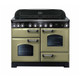 Rangemaster CDL110EIOG/C Classic Deluxe 110 Induction Range Cooker - Olive Green Product Image