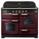 Rangemaster CDL110EICY/B Classic Deluxe 110 Induction Range Cooker - Cranberry Product Image