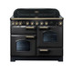 Rangemaster CDL110EICB/B Classic Deluxe 110 Induction Range Cooker - Charcoal Black Product Image
