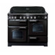 Rangemaster CDL110EIBL/C Classic Deluxe 110 Induction Range Cooker - Black Product Image
