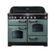 Rangemaster CDL110EIMG/C Classic Deluxe 110 Induction Range Cooker - Mineral Green Product Image