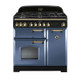Rangemaster CDL90DFFSB/B Classic Deluxe 90 Dual Fuel Range Cooker - Stone Blue Product Image