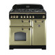 Rangemaster CDL90DFFOG/B Classic Deluxe 90 Dual Fuel Range Cooker - Olive Green Product Image