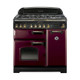 Rangemaster CDL90DFFCY/B Classic Deluxe 90 Dual Fuel Range Cooker - Cranberry Product Image
