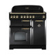 Rangemaster CDL90EICB/B Classic Deluxe 90 Induction Range Cooker - Charcoal Black Product Image