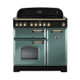 Rangemaster CDL90EIMG/B Classic Deluxe 90 Induction Range Cooker - Mineral Green Product Image