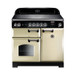 Rangemaster CLA100ECCR/C Classic 100 Ceramic Range Cooker - Cream Product Image