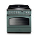 Rangemaster CLAS90FXEIMG/C Classic FX 90 Induction Range Cooker - Mineral Green & Chrome Product Ima