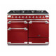 Rangemaster ELS110DFFRD/ Elise 110 Dual Fuel Range Cooker - Cherry Red Product Image