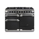 Rangemaster ELS110DFFCB/ Elise 110 Dual Fuel Range Cooker - Charcoal Black Product Image