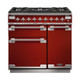 Rangemaster ELS90DFFRD/ Elise 90 Dual Fuel Range Cooker - Cherry Red Product Image