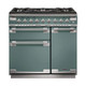 Rangemaster ELS90DFFMG/ Elise 90 Dual Fuel Range Cooker - Mineral Green Product Image