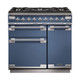 Rangemaster ELS90DFFSB/ Elise 90 Dual Fuel Range Cooker - Stone Blue Product Image