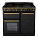 Rangemaster ESDL100DFPGBL/AB1 Estel Deluxe 100 Dual Fuel Range Cooker - Black Product Image