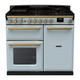 Rangemaster ESDL100DFPMSB/AB1 Estel Deluxe 100 Dual Fuel Range Cooker - Misty Blue Product Image