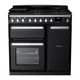 Rangemaster ESDL90DFPGBL/CM1 Estel Deluxe 90 Dual Fuel Range Cooker - Black Product Image
