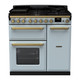 Rangemaster ESDL90DFPMSB/AB1 Estel Deluxe 90 Dual Fuel Range Cooker - Misty Blue Product Image