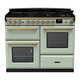 Rangemaster ESDLO110DFPMNT/AB1 Estel Deluxe 110 OC Dual Fuel Range Cooker - Mint Product Image