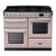 Rangemaster ESDLO110DFPPPK/CM1 Estel Deluxe 110 OC Dual Fuel Range Cooker - Pale Pink Product Image