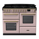 Rangemaster ESDLO110DFPPPK/AB1 Estel Deluxe 110 OC Dual Fuel Range Cooker - Pale Pink Product Image
