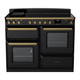 Rangemaster ESDLO110EIPGBL/AB1 Estel Deluxe 110 OC Induction Range Cooker - Black Product Image