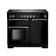 Rangemaster KCH100ECBL/C Kitchener 100 Ceramic Range Cooker - Black Product Image