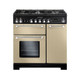 Rangemaster KCH90DFFCR/C Kitchener 90 Dual Fuel Range Cooker - Cream Product Image